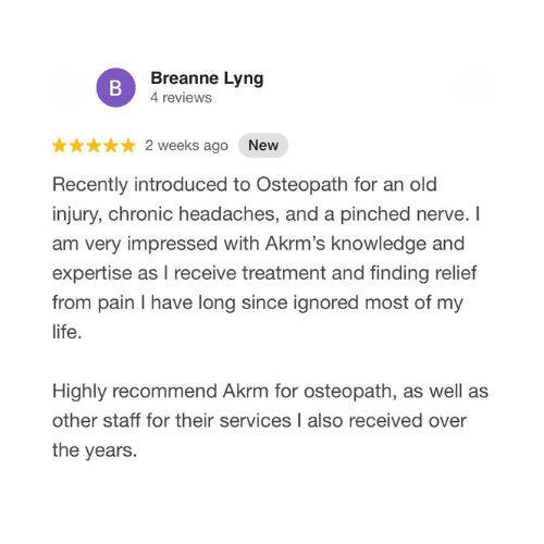 patient testimonials